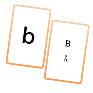Cartes réponses lettres du pack d'exercice : Lecture, orthographe et grammaire de chez Koolookoo