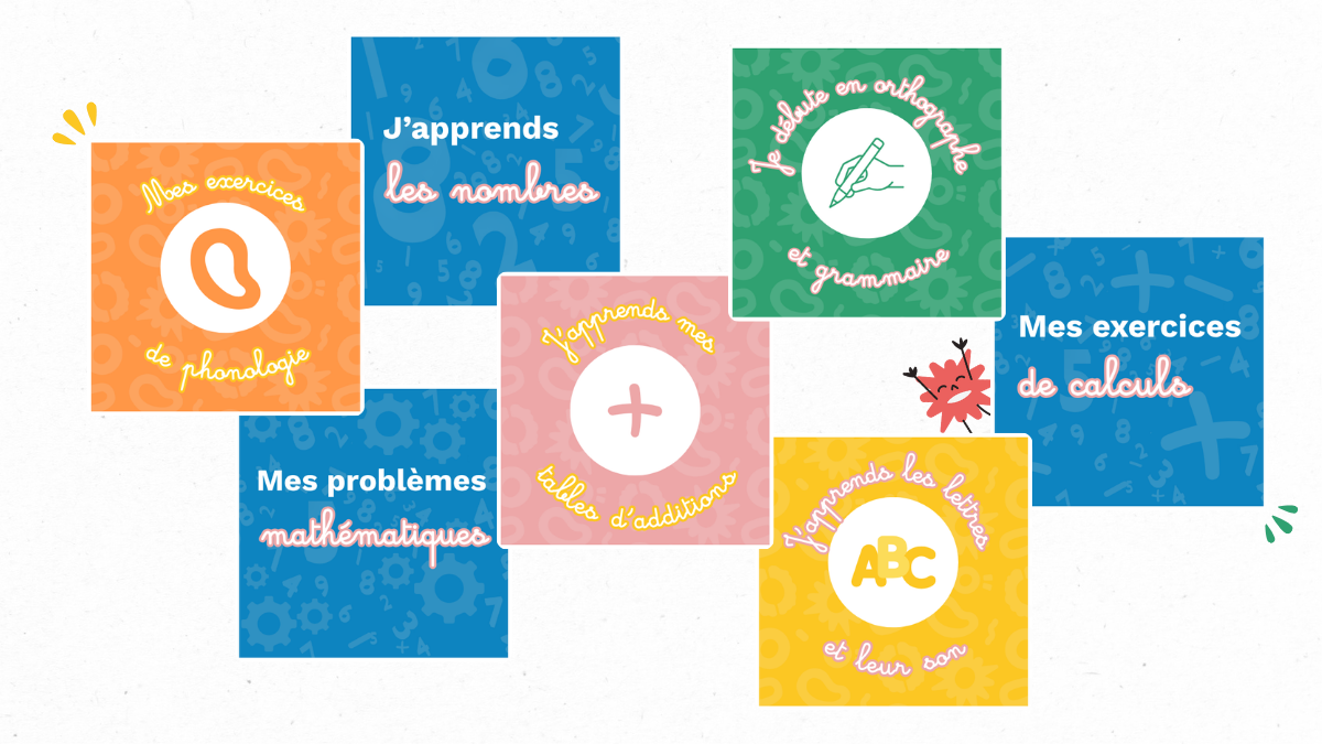 Visuel des couvertures d'exercices