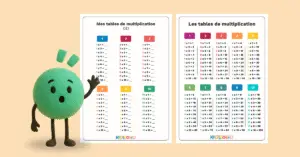 tables de multiplication à imprimer pdf