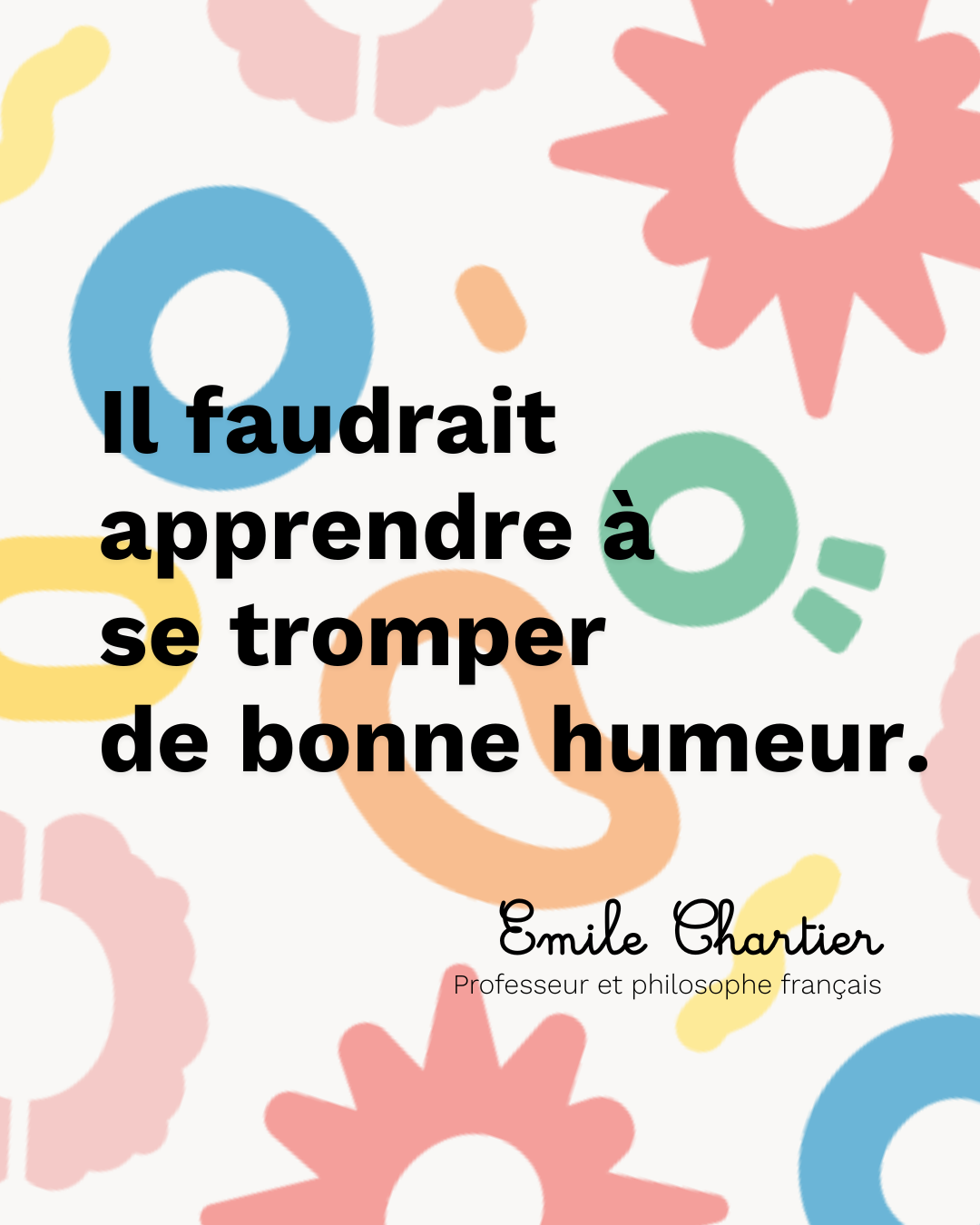 citation erreur Alain