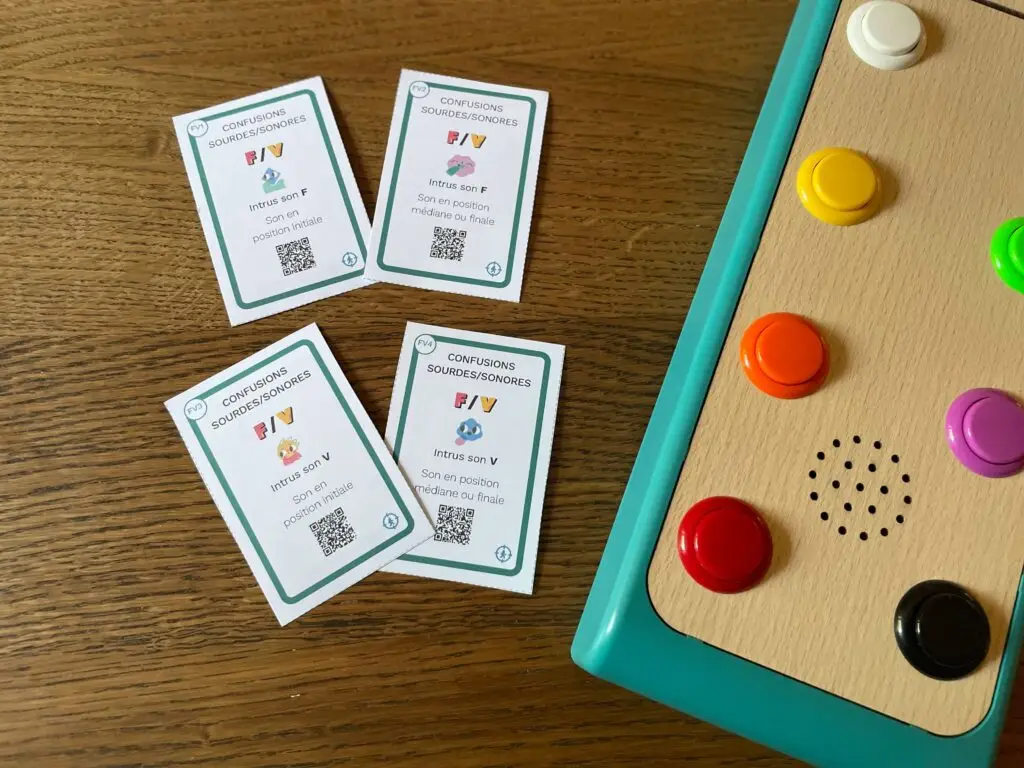 confondre les lettres F et V