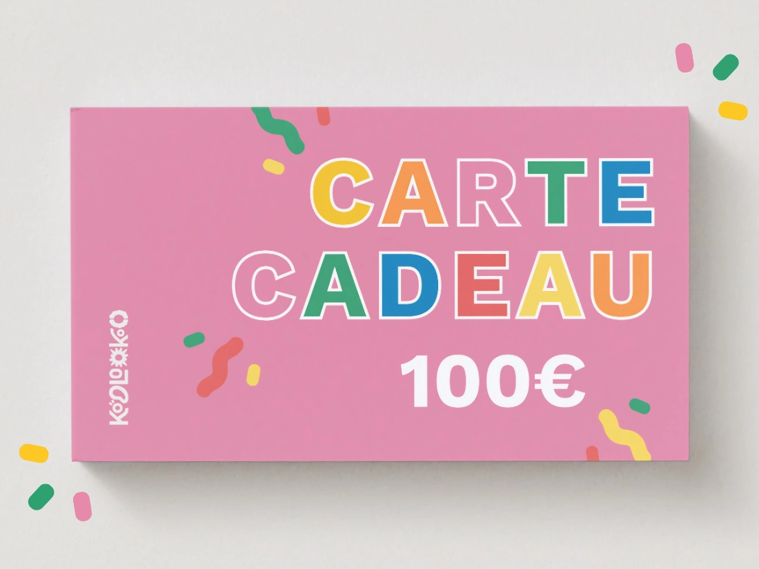Carte cadeau de 100€ koolookoo