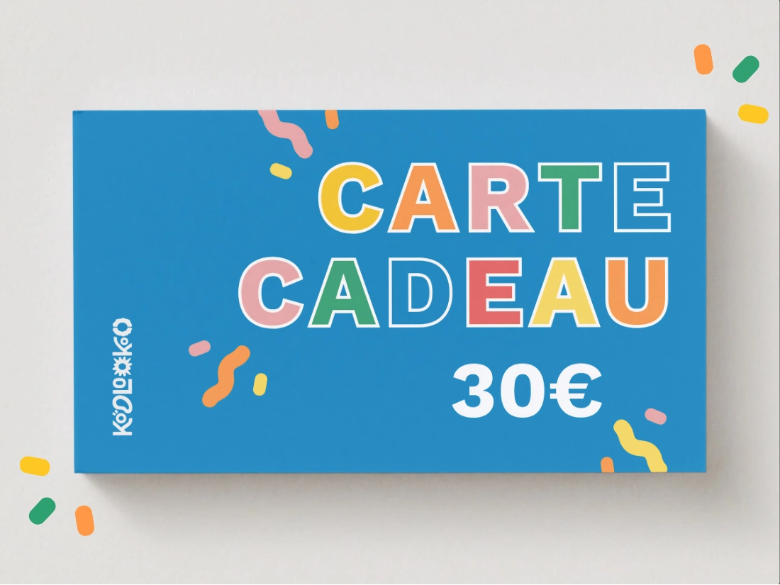Carte cadeau de 30€ koolookoo