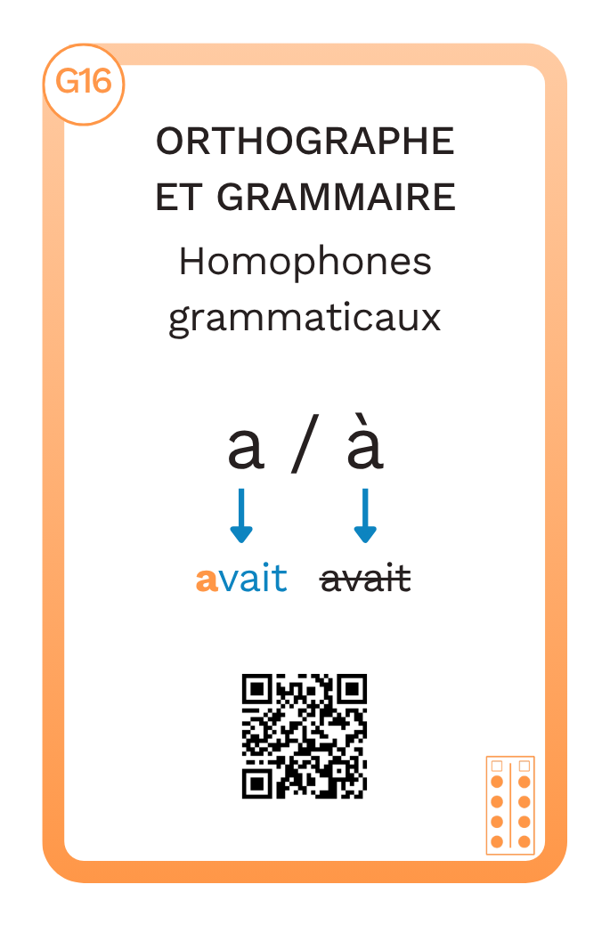 Pack : Lecture, orthographe et grammaire 27 G16_R