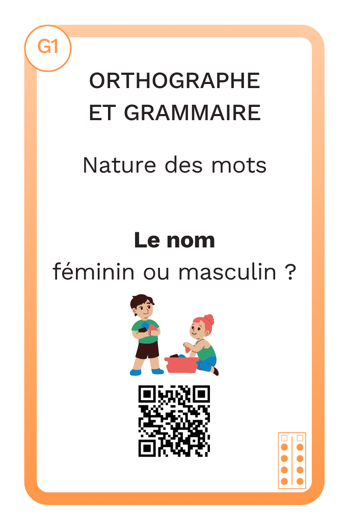 Pack : Lecture, orthographe et grammaire 25 G1_R
